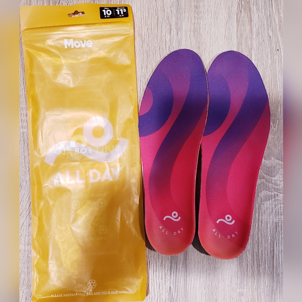 MOVE All Day comfort Orthotic Insoles | men size 10.5